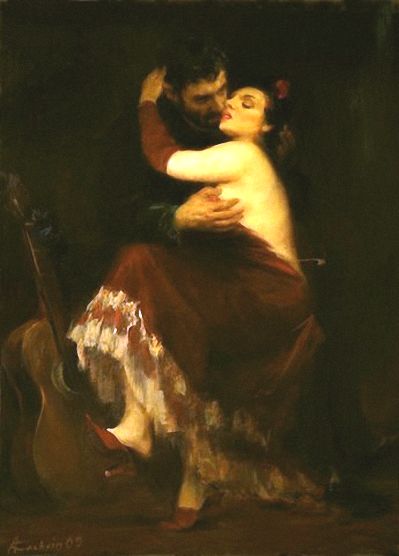 The Red Shoes by Alexander Kachkin